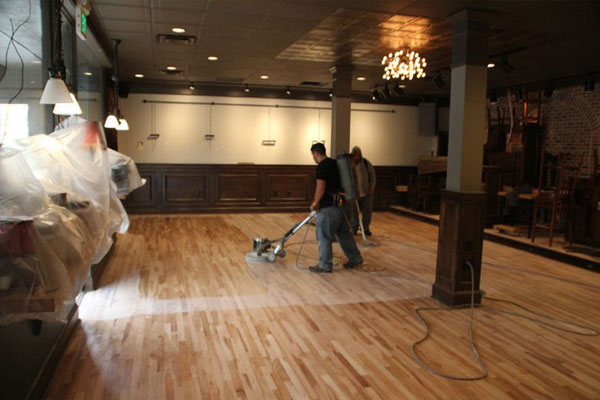 Commercial Hardwood Floor Refinishing in Indianapolis