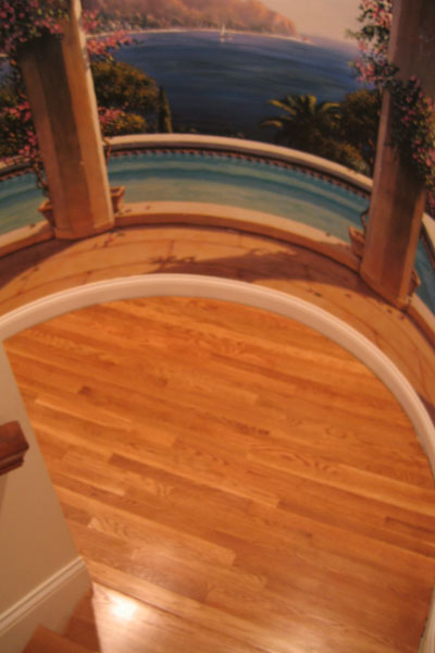 Wood Flooring on Stairs in Indianapolis