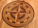 Wood Floor Medallions Indianapolis