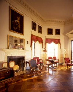 Hardwood Floor in Monticello Parlor