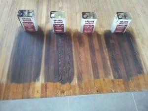Hardwood Floor Stain matching