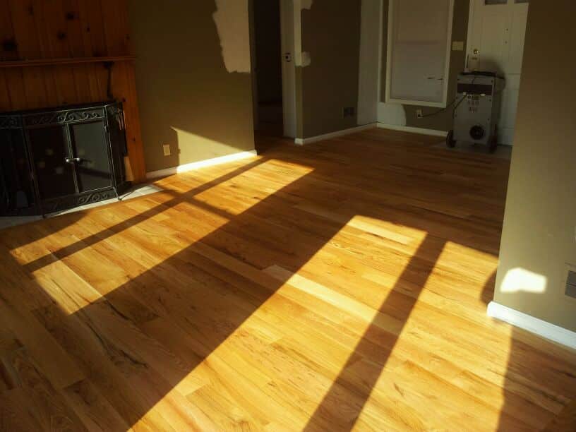 New Home Refinish Hardwood Floors Before You Move In Indianapolis