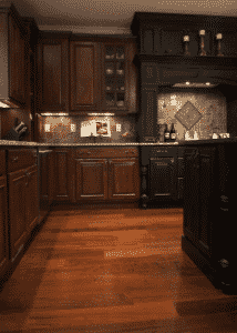 Hardwood Flooring in Kitchen